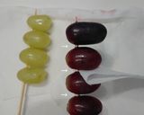 子どもの日。ぶどう飴&マシュマロ鯉のぼり作り方3写真
