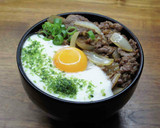 焼肉丼とろろ添え作り方6写真