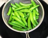塩茹でに飽きたらスナップエンドウのナムル作り方2写真