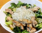 低糖質！鶏ブロ旨塩ダレのしらたきパスタ作り方11写真