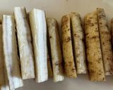 カレー風味ごぼう揚げ作り方1写真