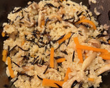 ひじきとしめじの玄米炊き込みご飯作り方9写真