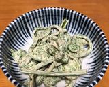 こごみのわさびマヨ作り方6写真