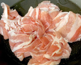 青梗菜と豚肉のオイスターソース炒め^^作り方5写真