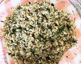 トルコ料理•葡萄の葉のハーブライス包み作り方4写真