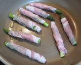 お弁当にも◎アスパラガスの豚巻き照り焼き作り方4写真