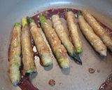お弁当にも◎アスパラガスの豚巻き照り焼き作り方5写真