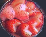 母の日♡苺の杏仁豆腐作り方4写真