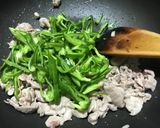 豚肉で簡単　青椒肉絲作り方3写真