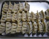 餃子!春キャベツと新玉葱 外パリ中とろ作り方6写真