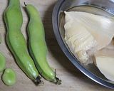 そら豆・筍ご飯作り方1写真
