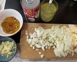 絶品！ココナッツチキンカレー作り方1写真