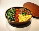 のっけ弁当2022.04.25そぼろ作り方1写真
