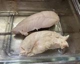 ササミユッケ風★おつまみ作り方1写真