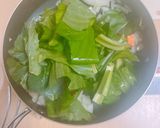 オートミールで野菜たっぷりチーズリゾット作り方2写真