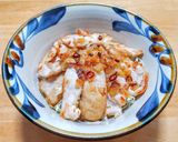 鶏むね肉の唐揚げ丼をネギソースで作り方9写真