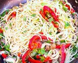 さんまの水煮缶のペペロンチーノ作り方7写真