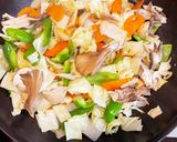 野菜沢山ソースで食べるブリのムニエル作り方6写真