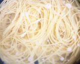 簡単イカ墨スープパスタ作り方1写真