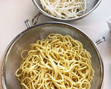 たけのこと豚肉の塩焼きそば作り方2写真