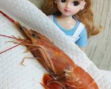 リカちゃん♡赤海老のXO醤炒め꧁꧂作り方1写真