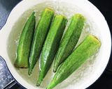 ねばねば長芋とオクラポン酢作り方2写真