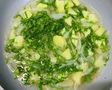 小松菜のveganポタージュ作り方4写真