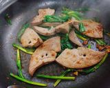豚レバーと行者ニンニクのあっさり醤油炒め作り方5写真
