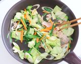 高タンパクめんで！簡単オムビーフン作り方6写真