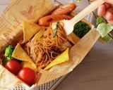 高タンパクめんで！簡単オムビーフン作り方11写真