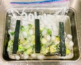 91℃ ブロッコリーと塩昆布のナムル作り方18写真