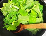 かぶ＆青梗菜＆油揚げの炒め煮作り方1写真