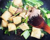かぶ＆青梗菜＆油揚げの炒め煮作り方3写真