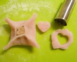 バレンタイン♡くるみあん♪はーと餅作り方10写真