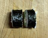 超簡単☆ブロッコリーチーズかに蒲海苔巻き作り方7写真