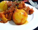 鶏肉と小玉ねぎのピリ辛メキシカントマト煮作り方5写真