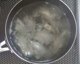 みりん粕で作る手羽元のさっぱり煮。作り方1写真
