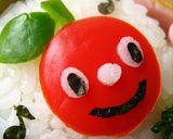 保温用キャラ弁♪ヤマハのぷっぷるちゃん♪作り方4写真