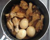 みりん粕で作る手羽元のさっぱり煮。作り方4写真