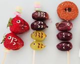 子どもの日。ぶどう飴&マシュマロ鯉のぼり作り方11写真