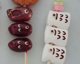 子どもの日。ぶどう飴&マシュマロ鯉のぼり作り方15写真