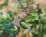 韓国風 ホルモン野菜鍋 焼肉屋バージョン作り方11写真