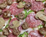 おうちで手作り♪ドミノ風ピザ作り方4写真