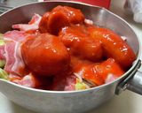 【KALDIレシピ】ホールトマト缶の煮込作り方2写真