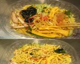 美味ドレと棒棒鶏ソースで冷やし中華!作り方2写真