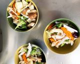 レンジ豆腐茄子椎茸酸辣炒め味八宝菜風作り方9写真