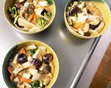 レンジ豆腐茄子椎茸酸辣炒め味八宝菜風作り方17写真