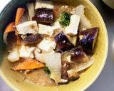 レンジ豆腐茄子椎茸酸辣炒め味八宝菜風作り方18写真