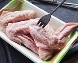 おうち居酒屋★手羽先の串焼きにんにく醤油作り方1写真