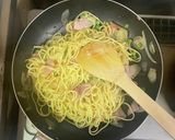 超簡単☆旨味堪能！激うま塩ナポリタンです作り方7写真
